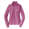 LST850 Brutal Logo Ladies Half Zip Pull Over Jacket
