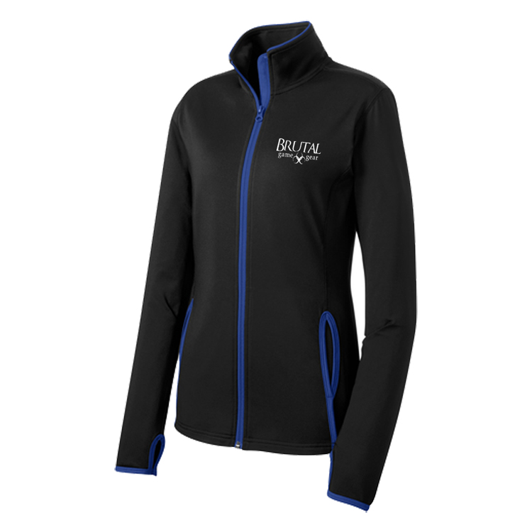 Brutal Logo Ladies Full Zip Sport Jacket