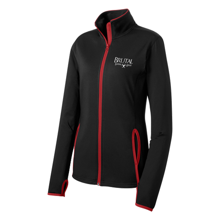 Brutal Logo Ladies Full Zip Sport Jacket