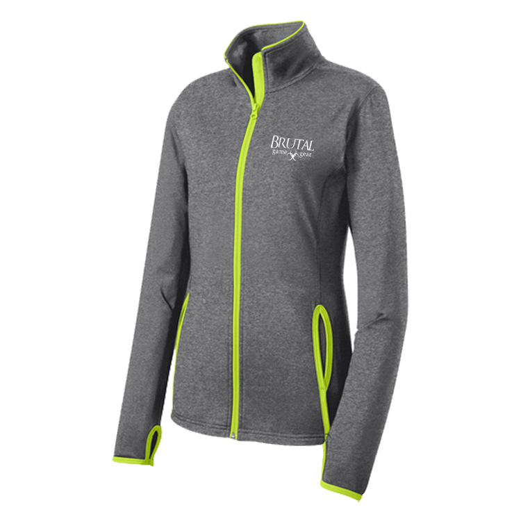 Brutal Logo Ladies Full Zip Sport Jacket