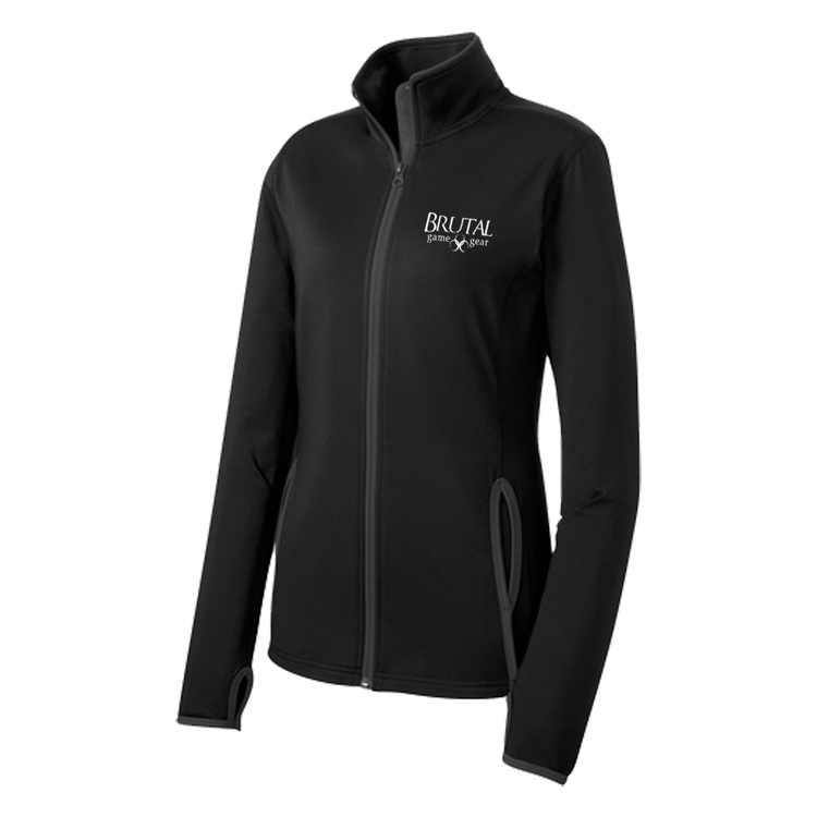 Brutal Logo Ladies Full Zip Sport Jacket