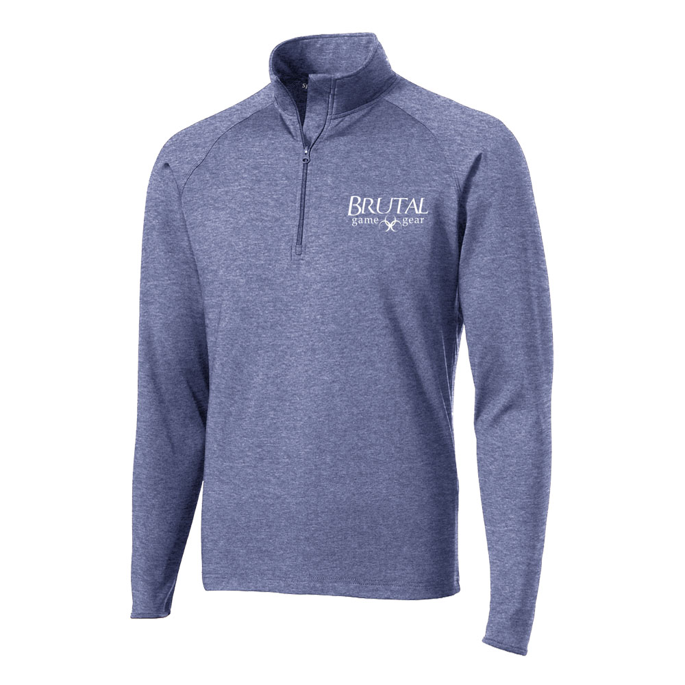 ST850 Brutal Logo Half Zip Pullover Jacket