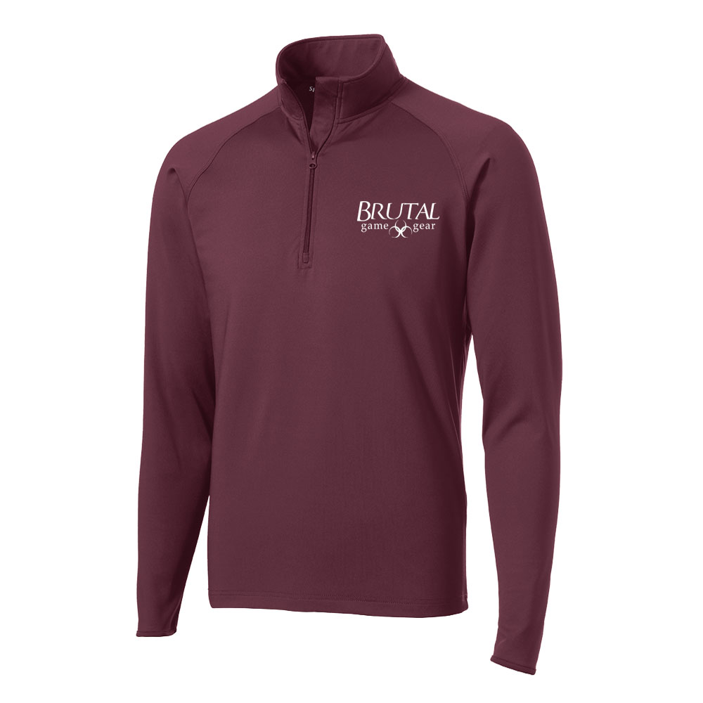 ST850 Brutal Logo Half Zip Pullover Jacket