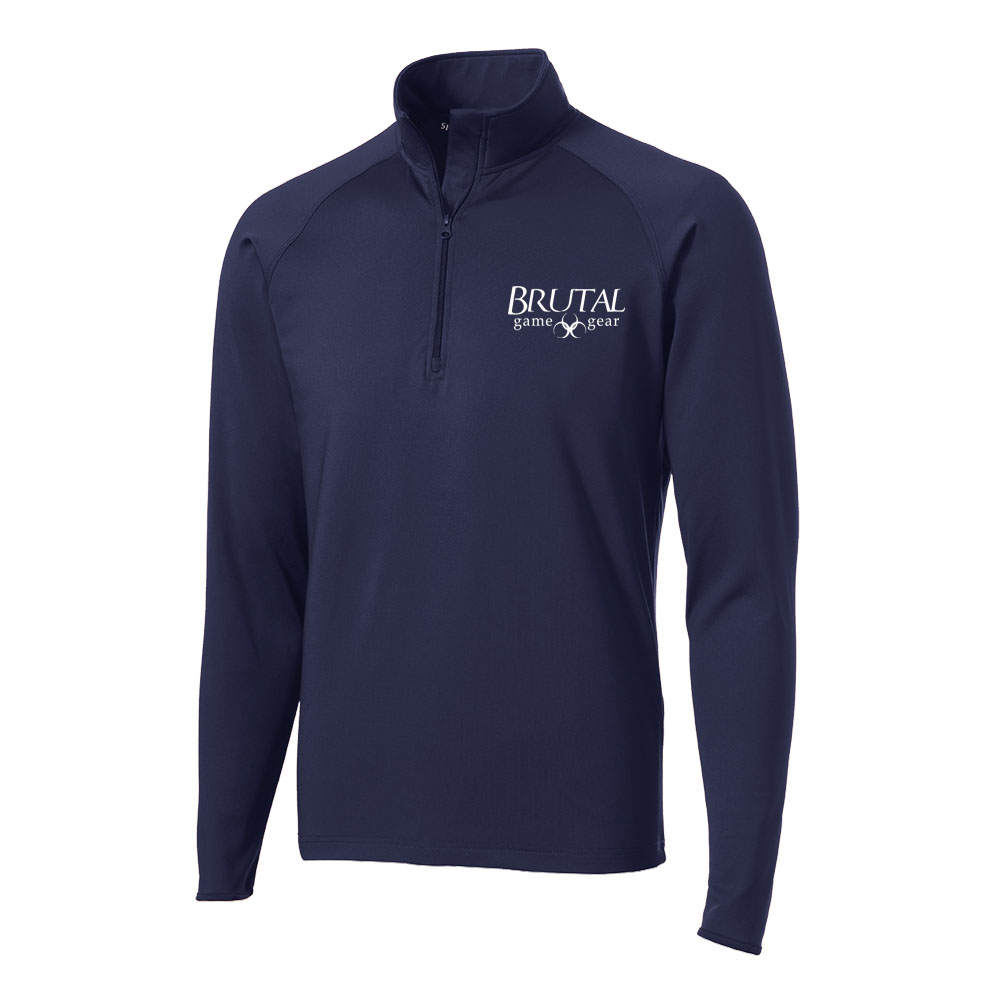 ST850 Brutal Logo Half Zip Pullover Jacket