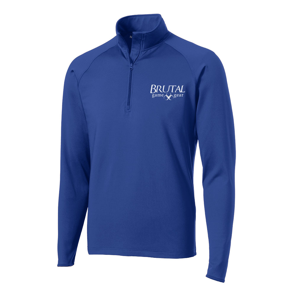 ST850 Brutal Logo Half Zip Pullover Jacket