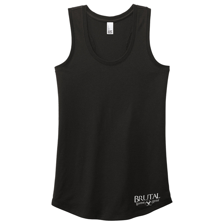 DM138L Brutal Logo Ladies Racerback Tank