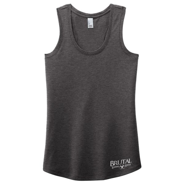 DM138L Brutal Logo Ladies Racerback Tank