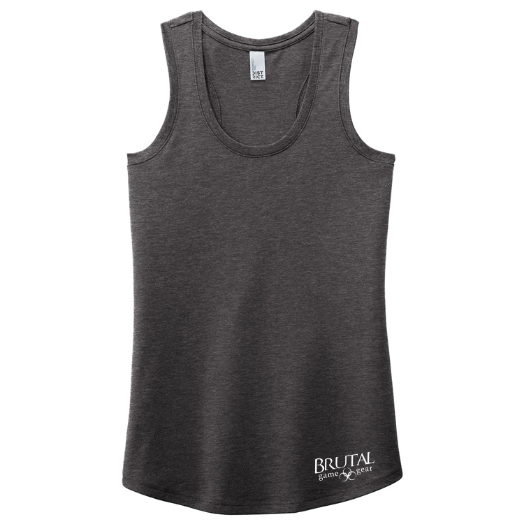 DM138L Brutal Logo Ladies Racerback Tank