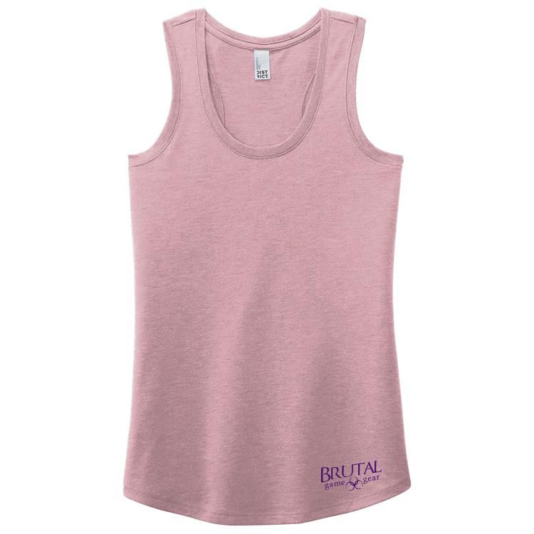 DM138L Brutal Logo Ladies Racerback Tank