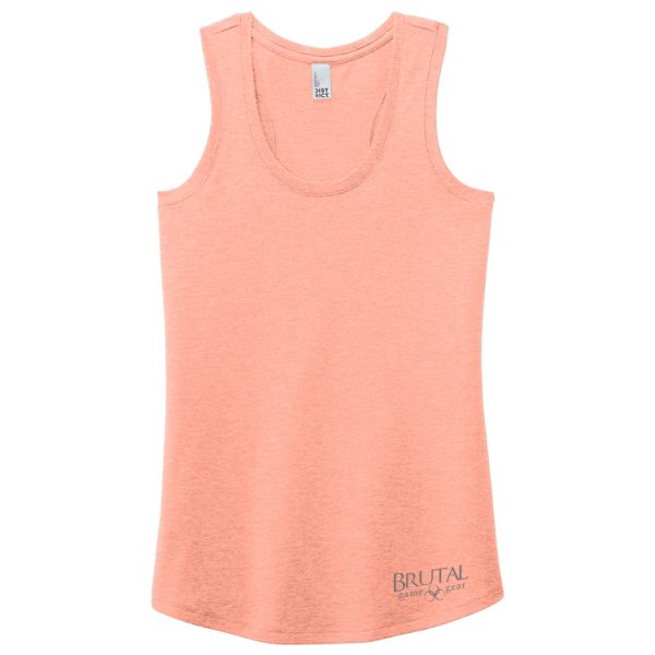 DM138L Brutal Logo Ladies Racerback Tank