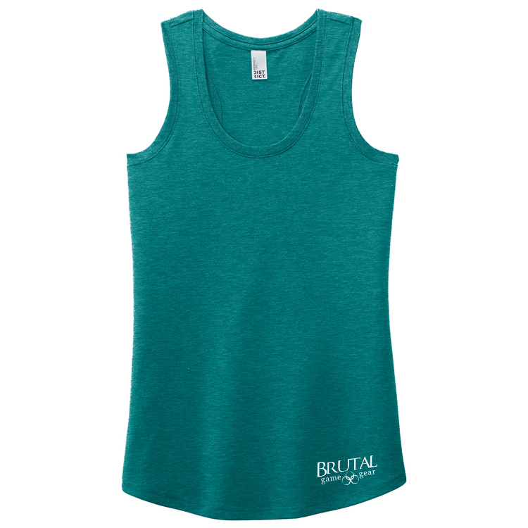 DM138L Brutal Logo Ladies Racerback Tank