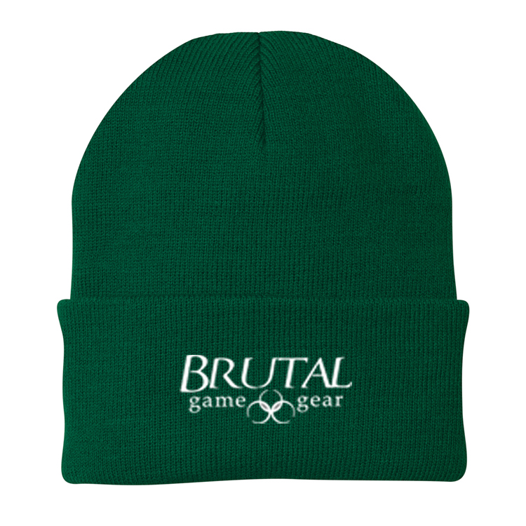 Brutal Logo 12 inch Beanie
