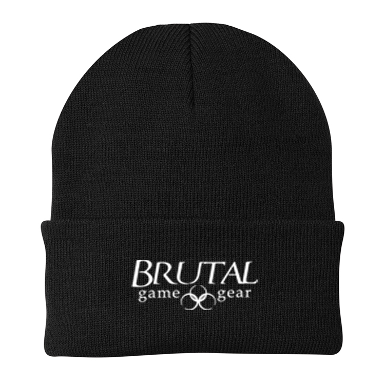Brutal Logo 12 inch Beanie