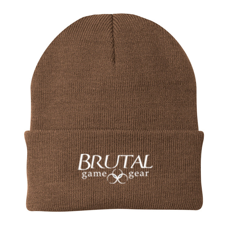 Brutal Logo 12 inch Beanie