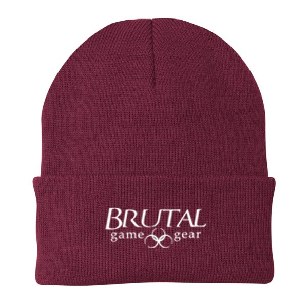 Brutal Logo 12 inch Beanie