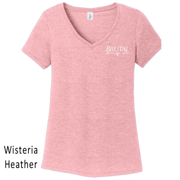 DM1350L Brutal Logo Ultrasoft Ladies VNeck