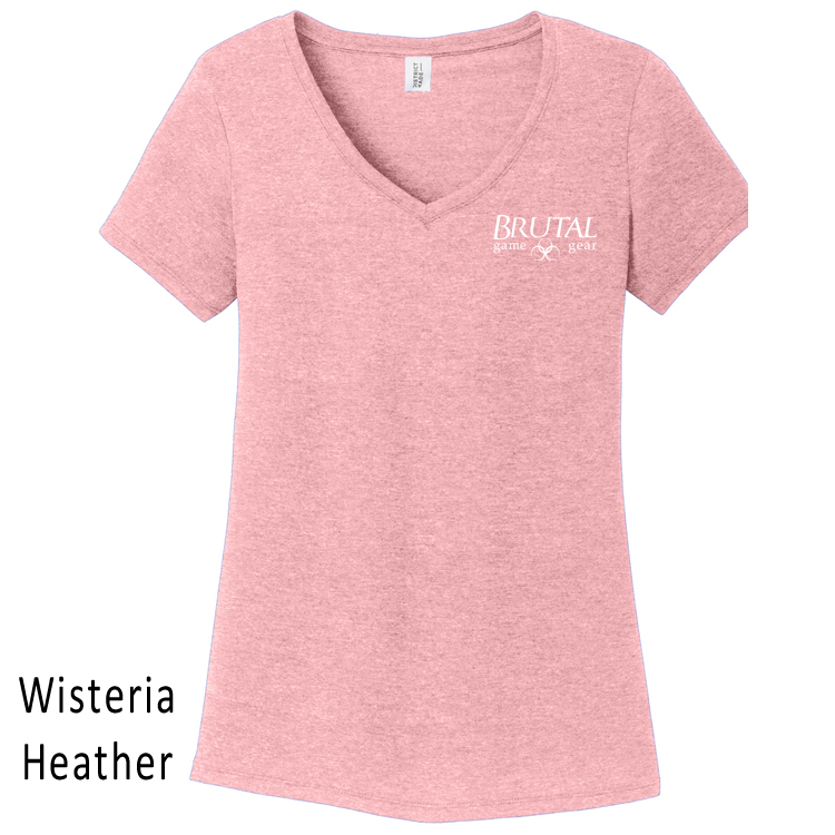 DM1350L Brutal Logo Ultrasoft Ladies VNeck