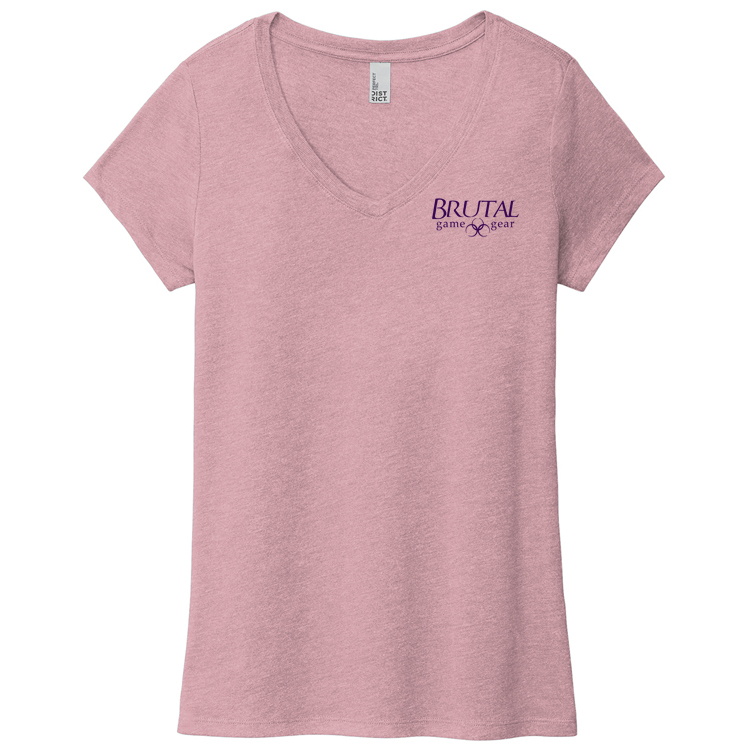 DM1350L Brutal Logo Ultrasoft Ladies VNeck