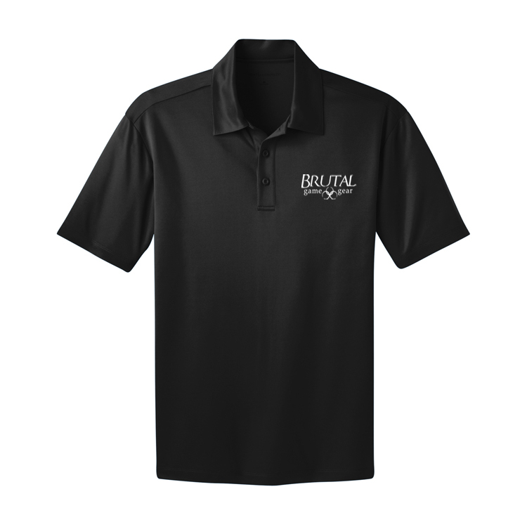 Brutal Logo Tall Silk Touch Polo