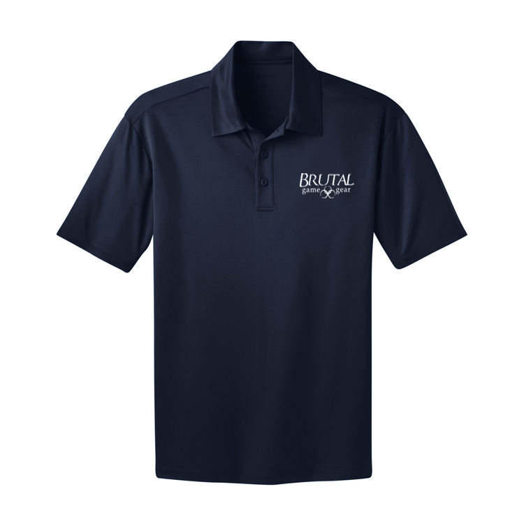 Brutal Logo Tall Silk Touch Polo
