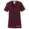 Brutal Logo Ladies VNeck Tee