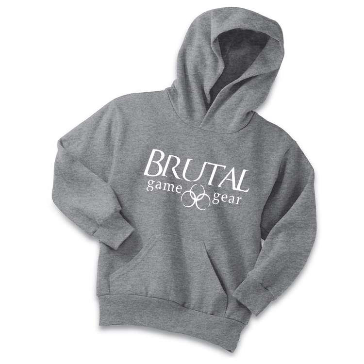 Brutal Logo Youth Pullover Hoodie
