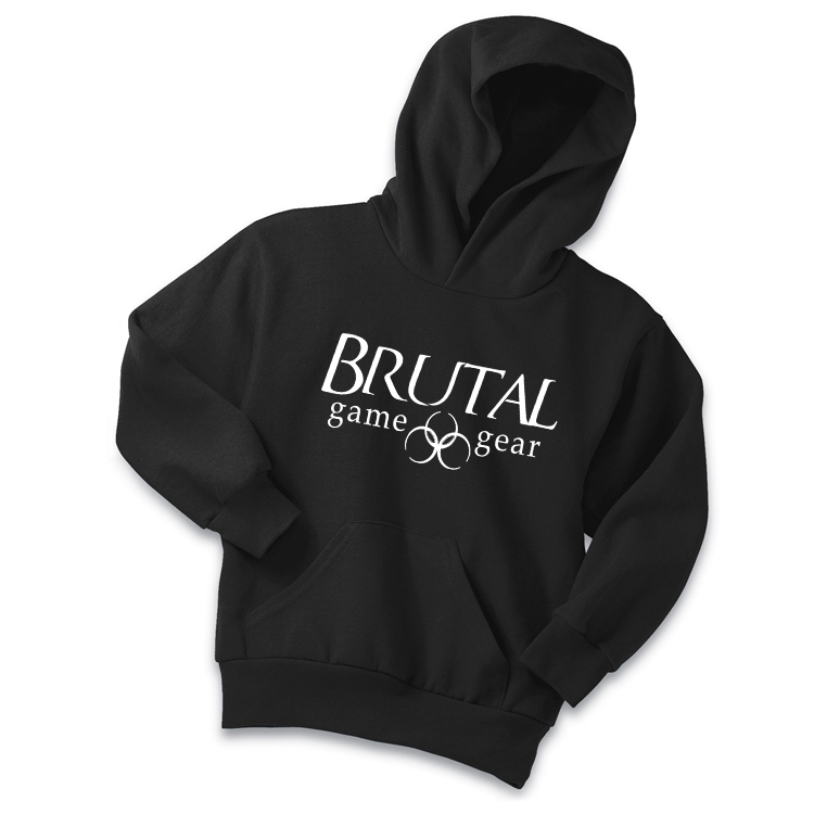 Brutal Logo Youth Pullover Hoodie