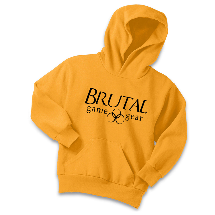 Brutal Logo Youth Pullover Hoodie