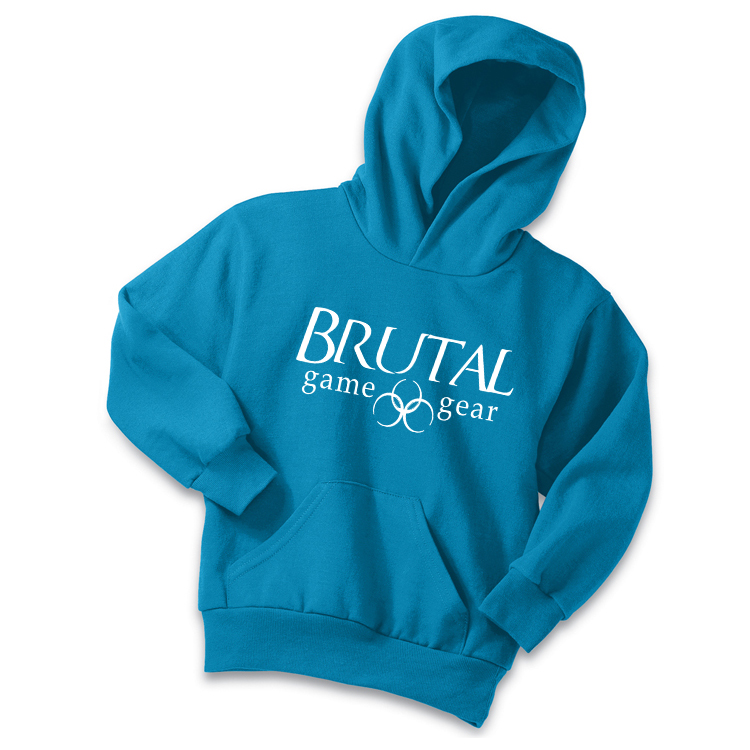 Brutal Logo Youth Pullover Hoodie
