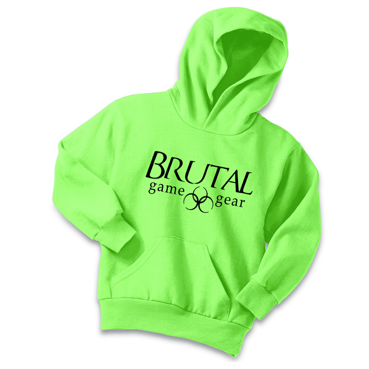 Brutal Logo Youth Pullover Hoodie