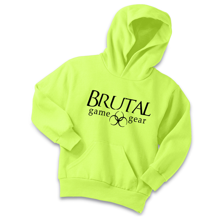 Brutal Logo Youth Pullover Hoodie