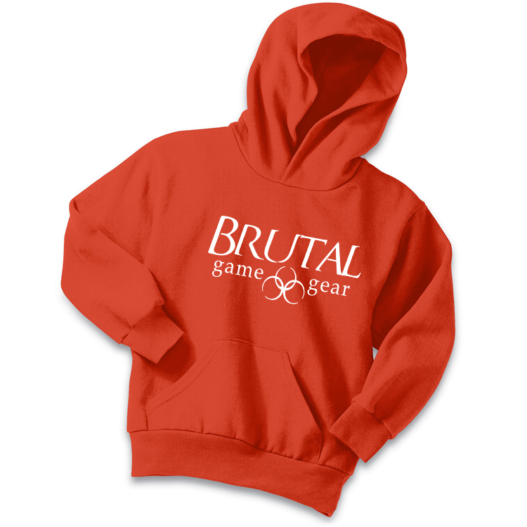 Brutal Logo Youth Pullover Hoodie