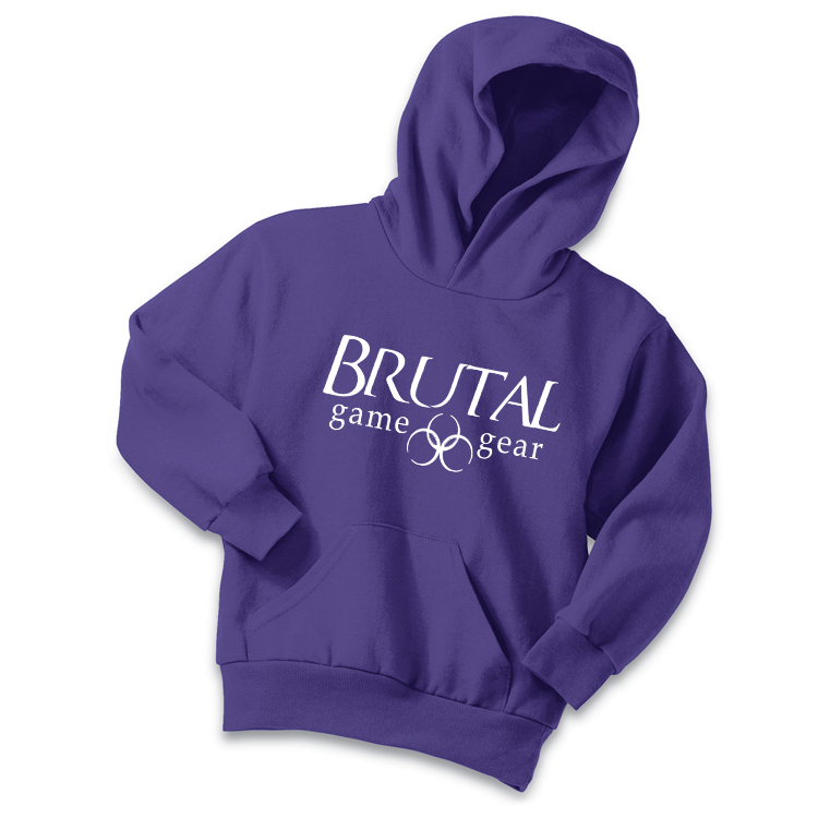 Brutal Logo Youth Pullover Hoodie