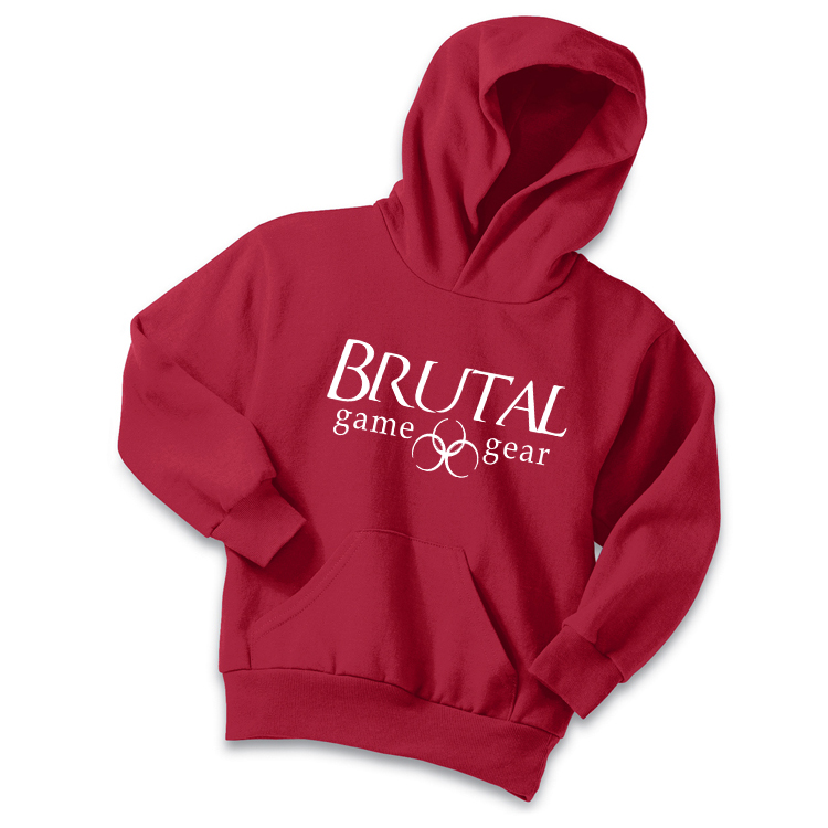 Brutal Logo Youth Pullover Hoodie