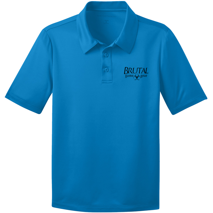 Brutal Logo Youth Silk Touch Polo