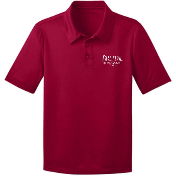 Brutal Logo Youth Silk Touch Polo