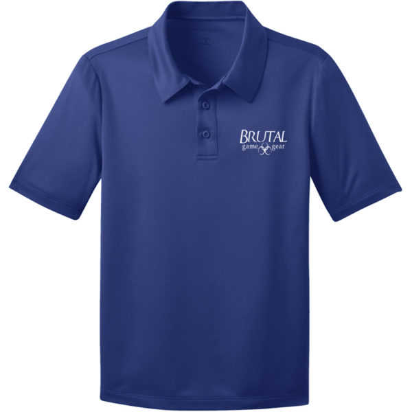 Brutal Logo Youth Silk Touch Polo