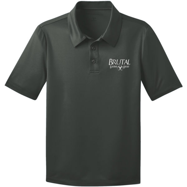 Brutal Logo Youth Silk Touch Polo