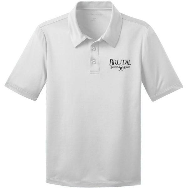 Brutal Logo Youth Silk Touch Polo