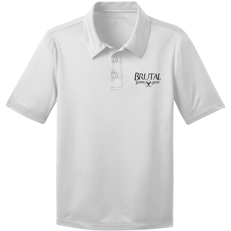 Brutal Logo Youth Silk Touch Polo