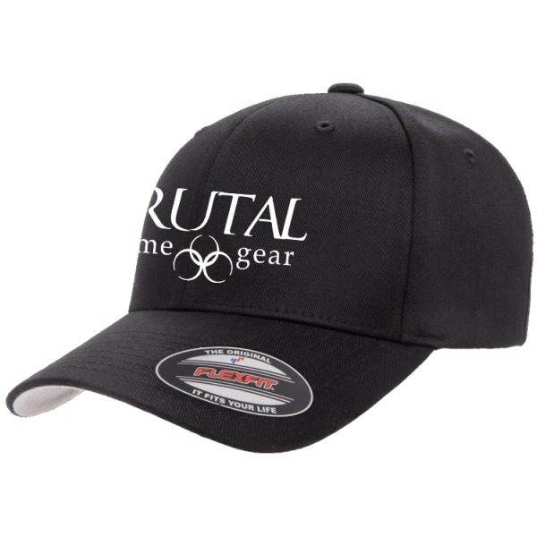 6277XX Brutal Logo XXL FlexFit Cotton Blend Ball Cap