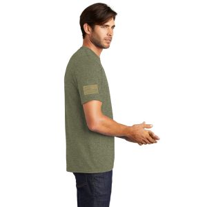 USPAT1 Brutal Logo Ultrasoft Patriot Tee