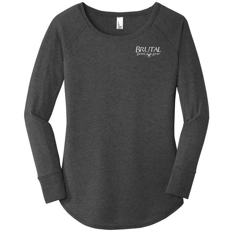 Brutal Logo Ladies Ultrasoft Long Sleeve Tunic