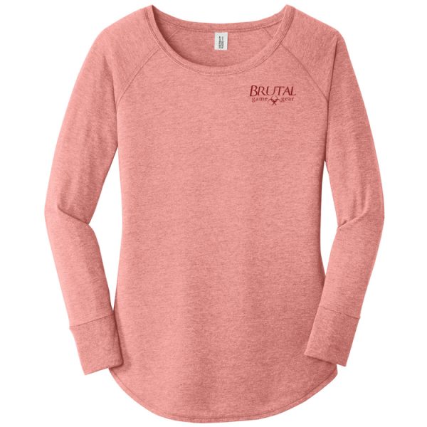 Brutal Logo Ladies Ultrasoft Long Sleeve Tunic