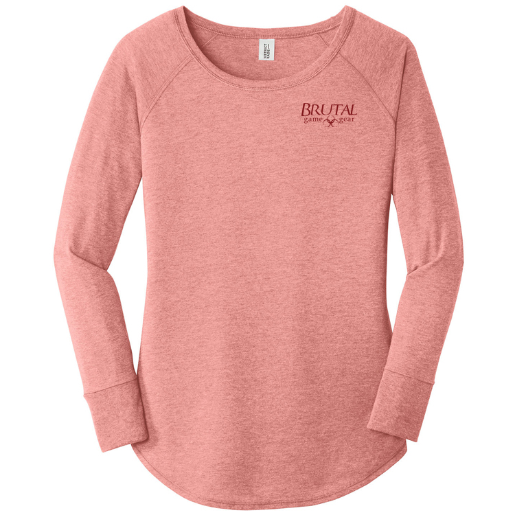 Brutal Logo Ladies Ultrasoft Long Sleeve Tunic