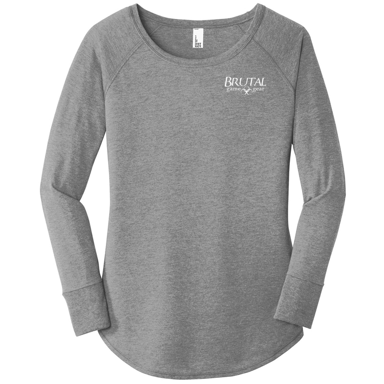 Brutal Logo Ladies Ultrasoft Long Sleeve Tunic