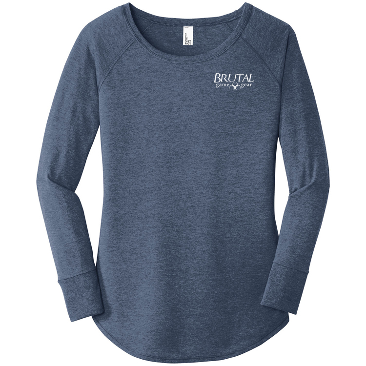 Brutal Logo Ladies Ultrasoft Long Sleeve Tunic