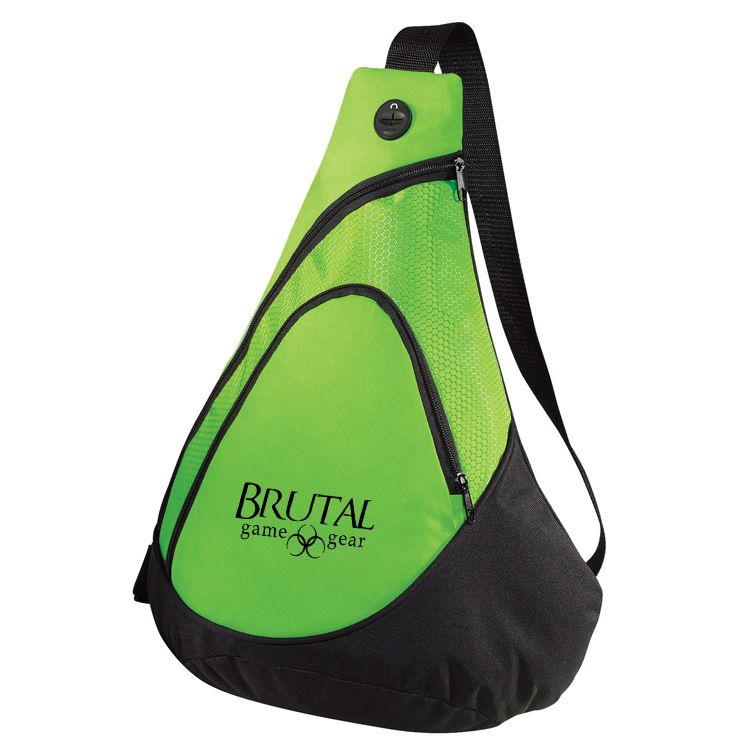 BG1010 Brutal Logo Honeycomb Sling Bag