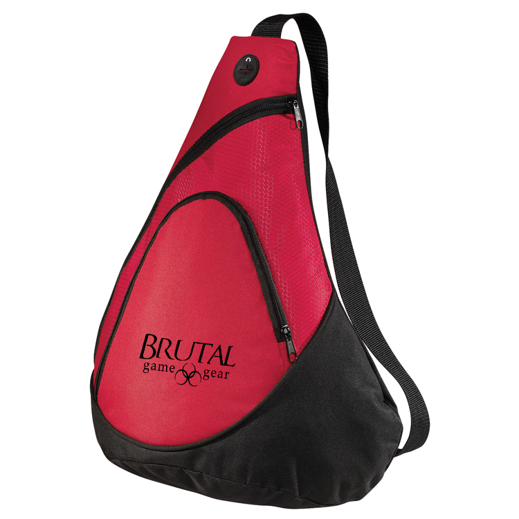 BG1010 Brutal Logo Honeycomb Sling Bag