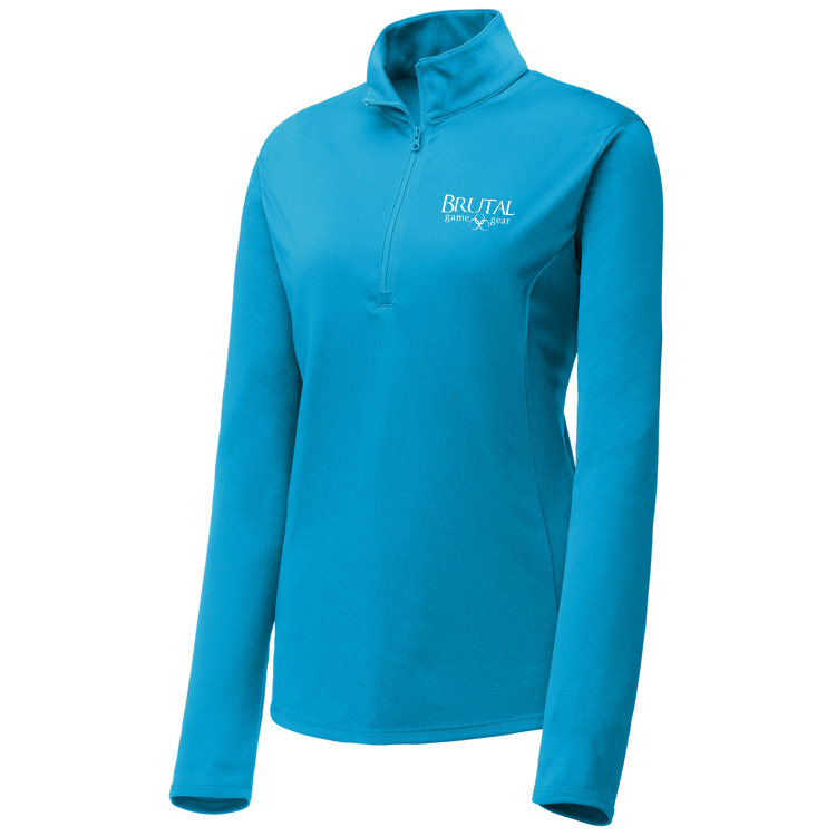 LST357 Competitor Quarter Zip Ladies Shirt